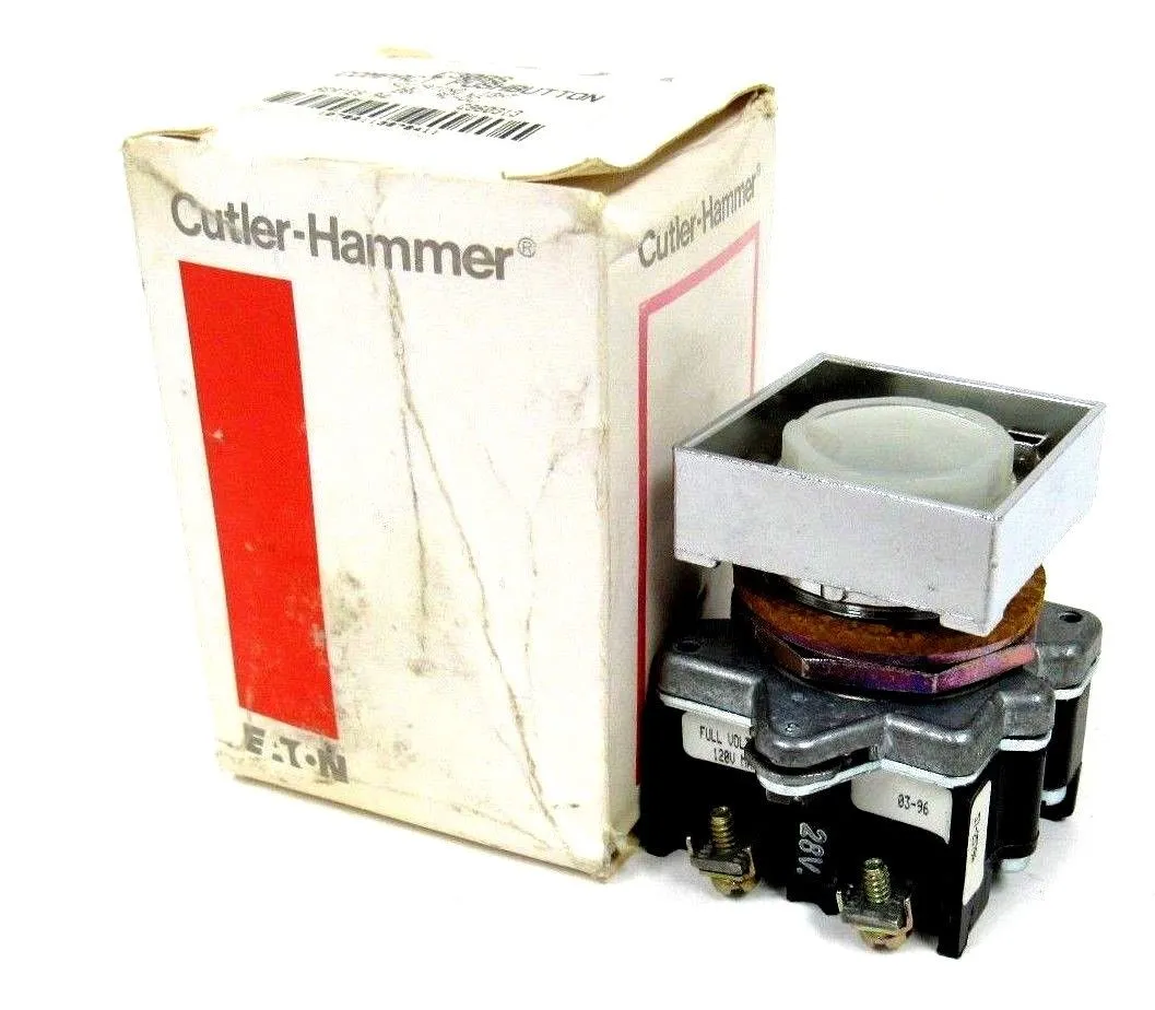 NEW CUTLER HAMMER E30BS COMPACT PUSHBUTTON INDICATING LIGHT