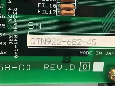 USED YASKAWA JANCD-MIF01 REV D