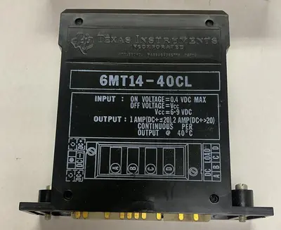 New | in-Stock TEXAS INSTRUMENTS 6MT14-40CL PLC Input & Output Ohio US | Surplus Asset Holdings #1234889