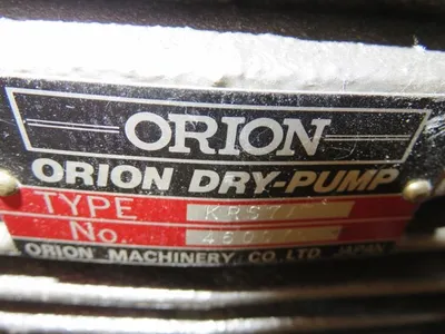 Orion Dry-Pump type KRS7A, New in Box