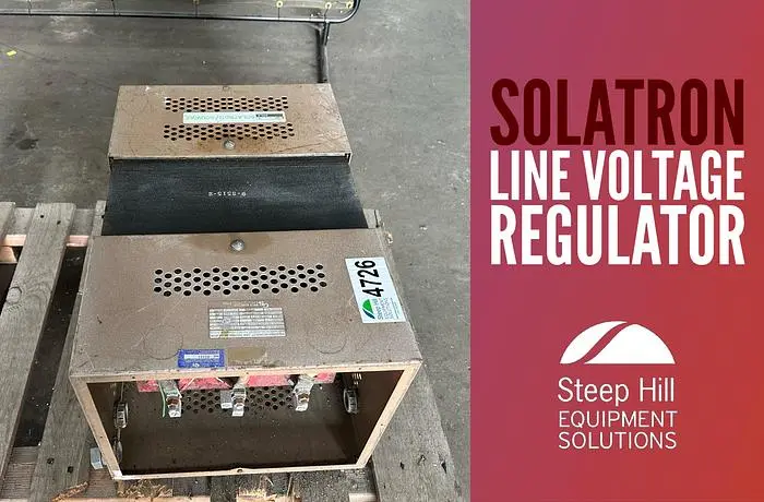 Used SOLA ELECTRIC A4S15 Voltage Regulators | Steep Hill Equipment Solutions #773936
