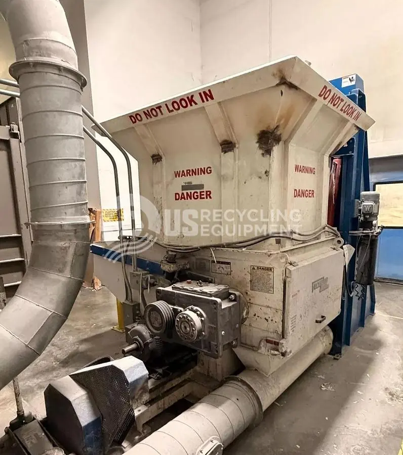 USED 2007 VECOPLAN RG-42/40XL SINGLE SHAFT SHREDDER