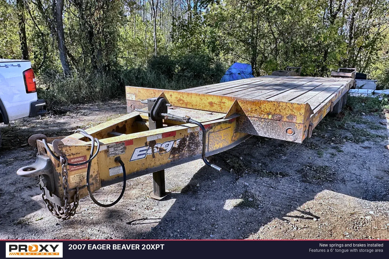 Used 2007 EAGER BEAVER 20XPT Flatbed Trailers New Jersey US | Proxy Equipment #1378009