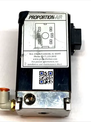 USED PROPORTION-AIR 0-100 PSI ELECTRONIC PRESSURE REGULATOR 1/4" NPT