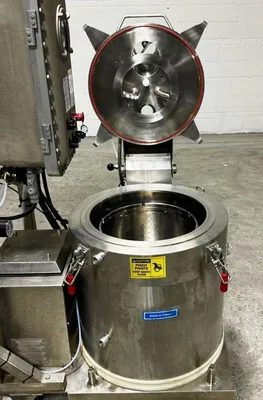 Rousselet Robatel RC-40 VXKSAR gas-tight perforate basket centrifuge, Hastelloy C-22.