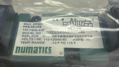 New | in-Stock NUMATICS 082SS43A2000030 Solenoid Valves Ohio US | Surplus Asset Holdings #1233619