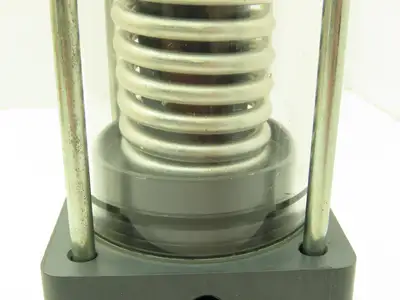 Plast-o-matic DS125V-NC 1 1/4" Shutoff Valve Spring Return NC Pneumatic Powered