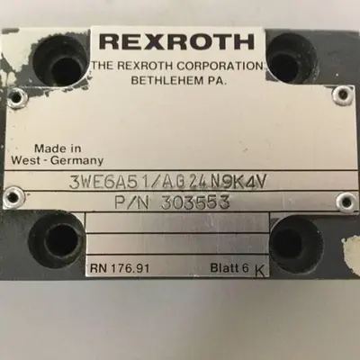 USED REXROTH 3WE6A51/AG24N9K4V
