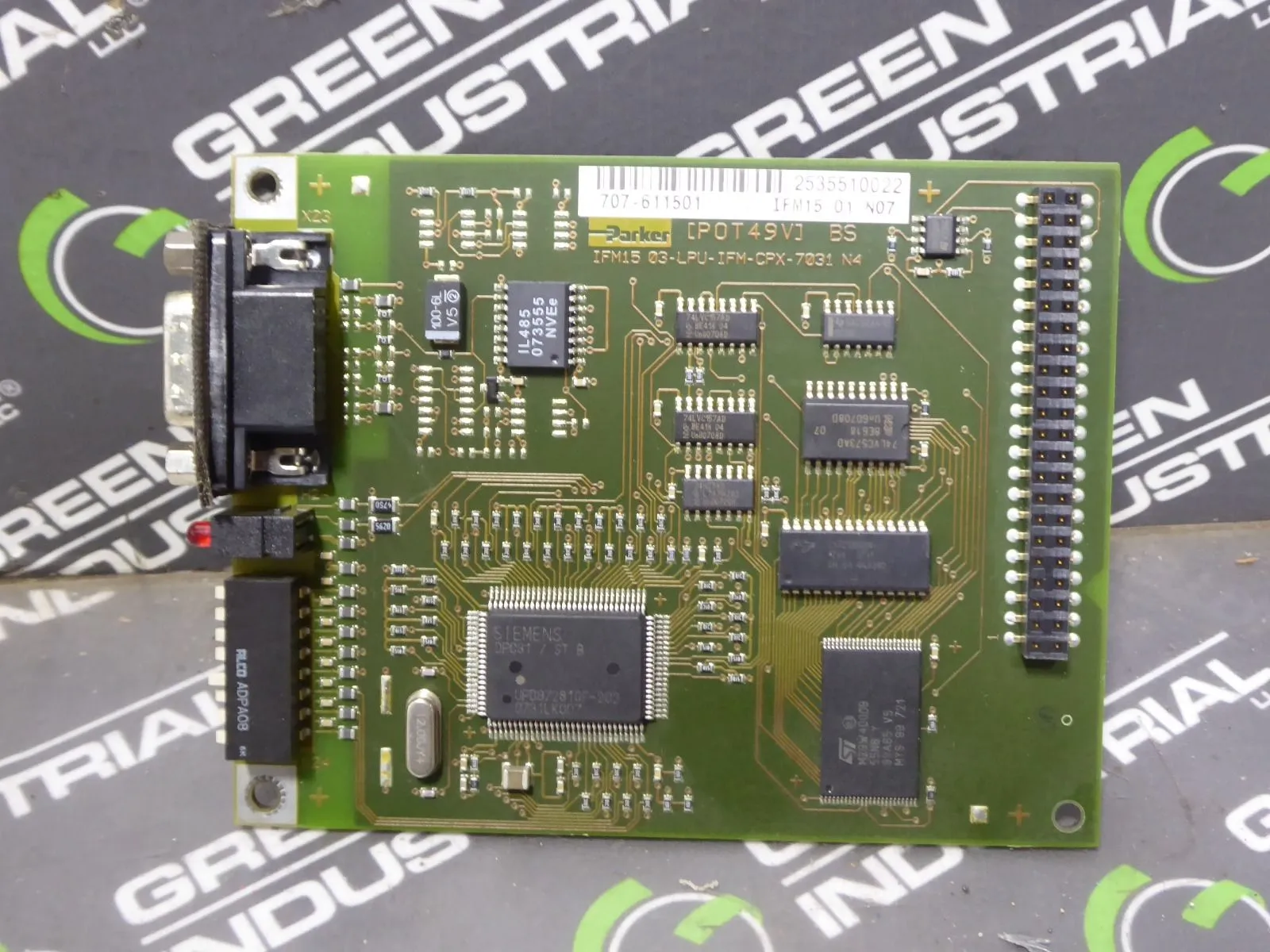 Parker 707-611501 IFM15 Compax3 Servo Drive Interface Board Used
