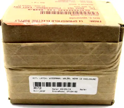NEW WIEGMANN WAL2A 1 POINT KEY LOCKING HANDLE