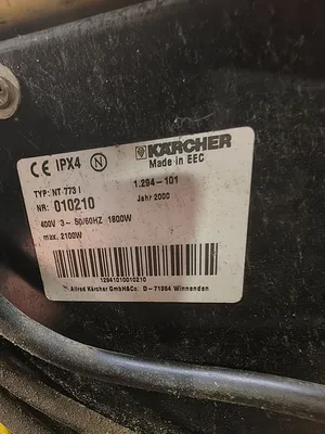 USED KARCHER NT-773-I