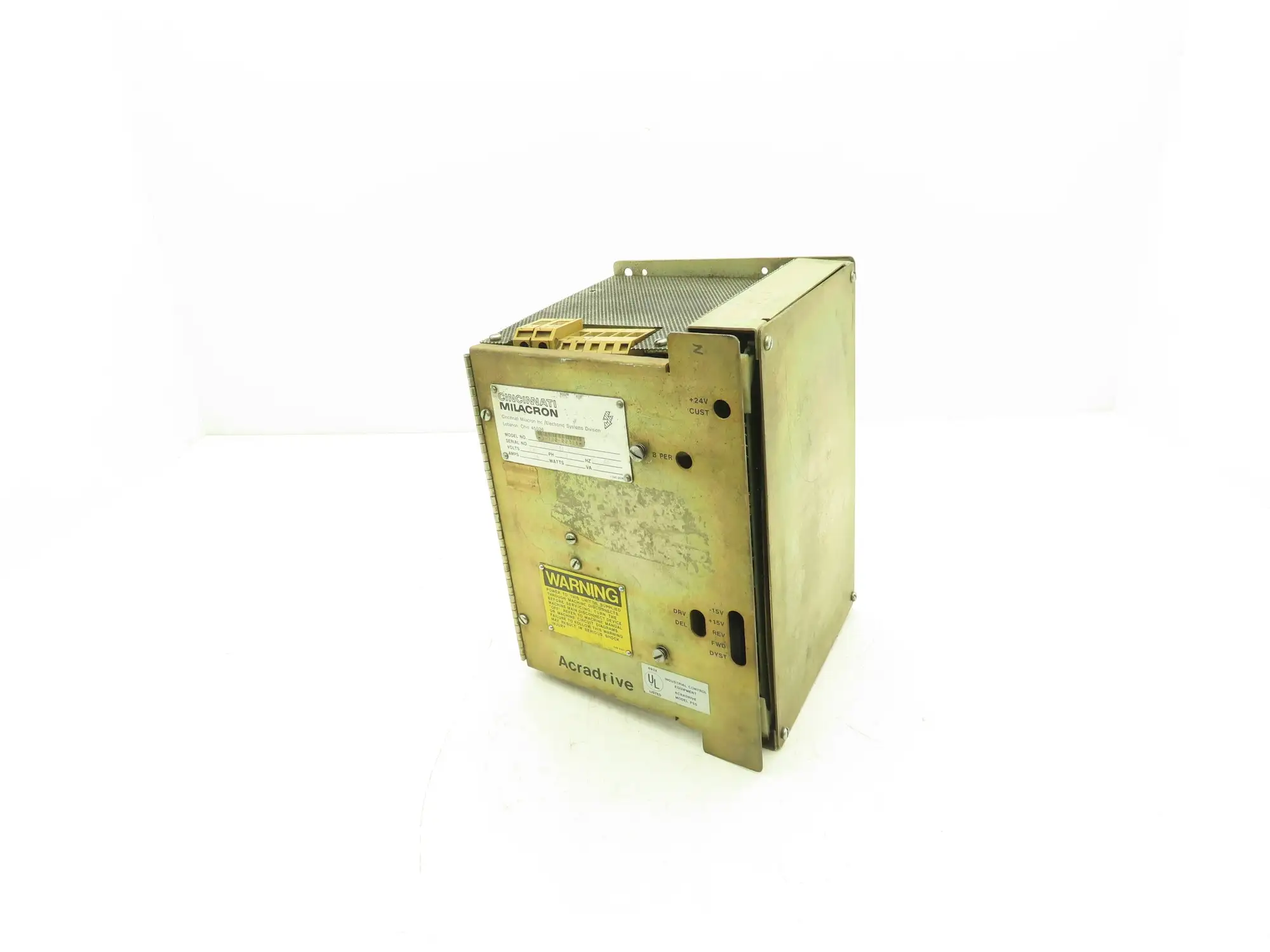 Cincinnati Milacron P55 Acradrive Plastic Processing Drive 240VAC 1Ph 35A 60Hz