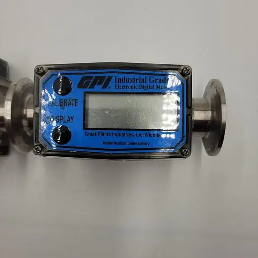 Used GPI GPI ELECTRONIC DIGITAL METER 3/4" TRI CLOVER MODEL S07T Universal Pressure Meters | ND Industrial Surplus #1219039