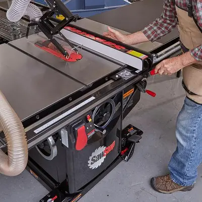 SawStop Industrial Cabinet Saw- 5HP 1ph (52'' T-Glide)