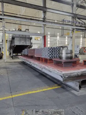 Item# B492 Car Bottom/Tip-Up Annealing Furnace