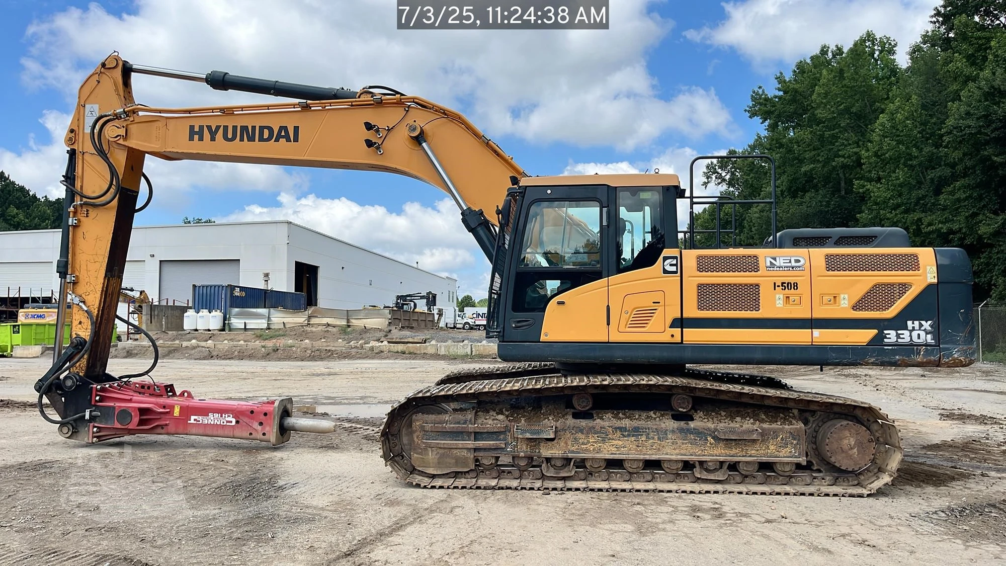 Used HYUNDAI HX330L Crawler Excavators South Carolina US | National Equipment Dealers #1422866