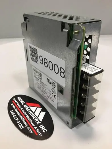 Used OMRON S82J-5124 Power Supplies Michigan US | Ideal Machinery #576403