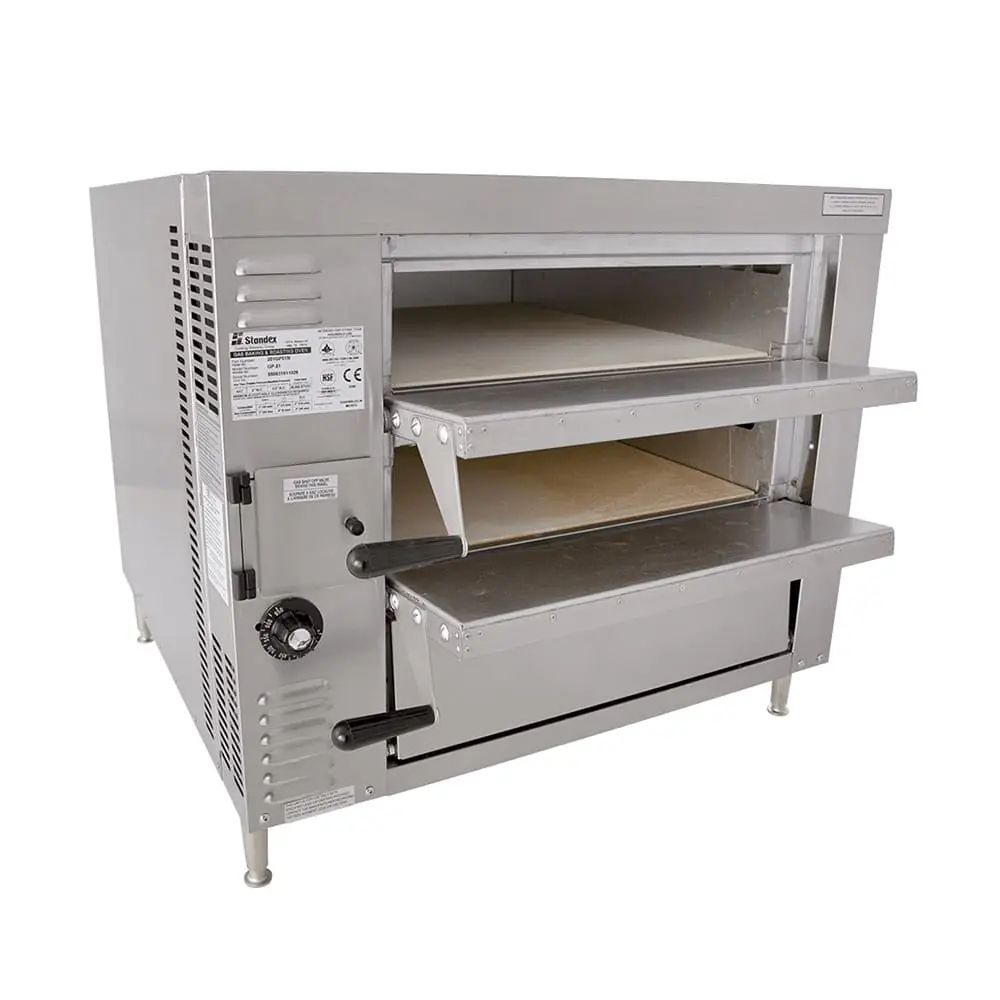 Bakers Pride GP-61HP Hearthbake Countertop Double Multi-Purpose Deck Oven - Liquid Propane