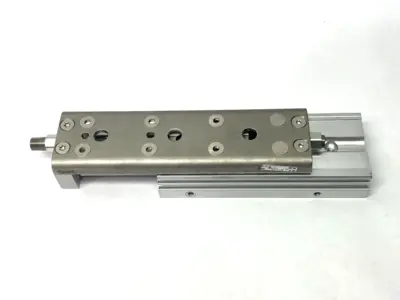 Used SMC High Precision Guided Cylinder 16mm Twin Bore, 75mm Stroke Pneumatic Cylinders Michigan US | Maverick Industrial Sales #1390626