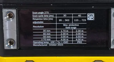 Used SICK MICS3ABAZ40PZ1 Safety Products (Other) California US | Heavy Wall Consulting #1310650