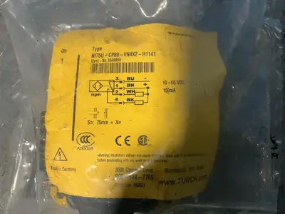 Used TURCK NI75UCP80VN4X2H1141 Proximity Sensors Ohio US | HGR 24 #1345372