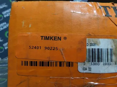 Timken 52637D/52401 Double Row Tapered Roller Bearing with Spacer 4" Bore New