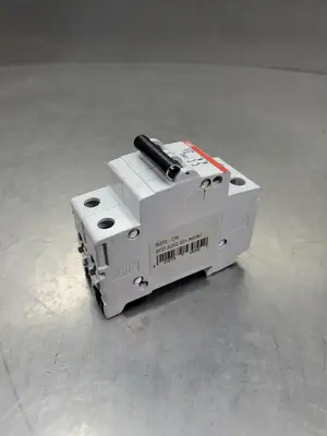 USED ABB S202-D8 S200 Miniature Circuit Breaker, 2P, 8A 230/400V