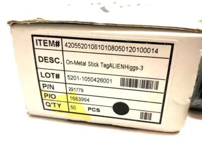 USED PEPPERL+FUCHS IDENT RFID TRANSPONDER TAGALIENHIGGS-3