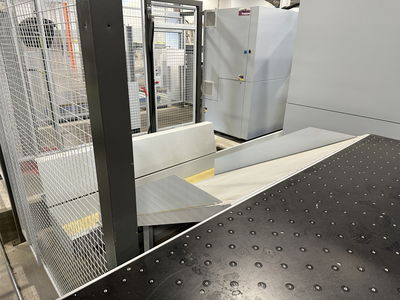 Homag CNC Angular Saw System w/ Automatic Loading & Unloading