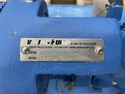2 HP Viking Internal Gear Pump, Model HL4124A