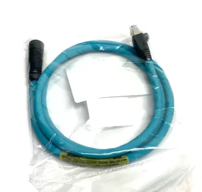 NEW BRADHARRISON, WOODHEAD, MOLEX MICRO-CHANGE D-CODE CABLE M12/RJ45 E16A03004M010