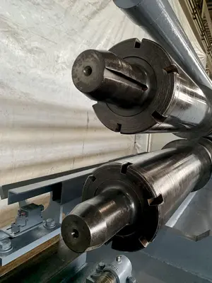 120" X 10" PM SLITTER HEADS. STOCK # 0787824
