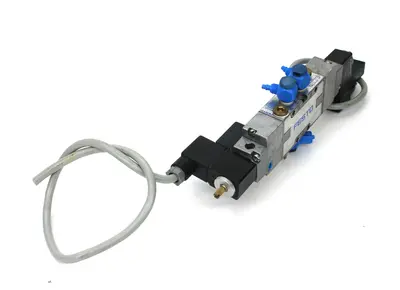 Festo MFH-5/3-G-1/8-B Pneumatic Solenoid Valve, 0.3-1 MPa