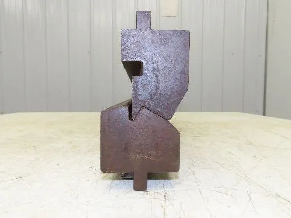 Press Brake Punch Die Set 37-3/8" Long 35° Offset Z Bend 1/2" Deep 1/2" Tang