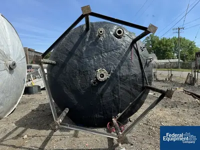 USED Alloy Fabricators 3,000 Gal Alloy Fab Kettle, 304 S/S, 5/150#