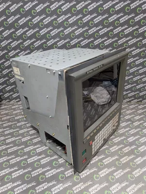 LCD Retrofit FANUC A02B-0162-C091 MDI/CRT Unit Operator Interface D12CM-05B Used