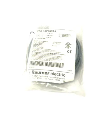 NEW BAUMER SPECIAL VERSION INDUCTIVE SENSOR 2MM PNP 10-30VDC