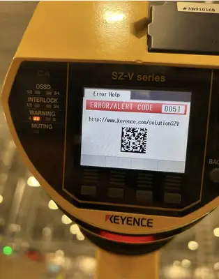 Keyence SZ-VH1X Safety Laser Scanner (6.3.1)