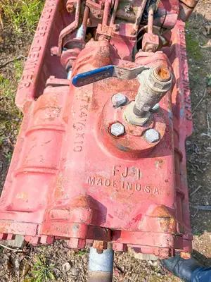 Used GARDNER DENVER 7 X 4-1/2 X 10 DUPLEX AIR-DRIVEN MUD PUMP Piston Pumps Pennsylvania US | East West Machinery & Drilling #1417799