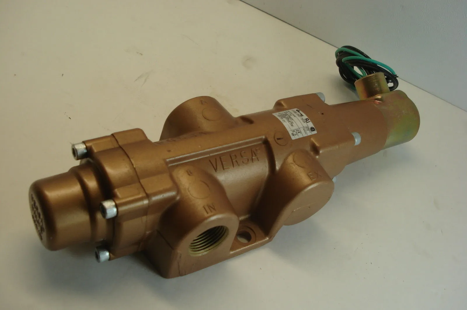 NEW VERSA VALVE VSG-2621-XX-D024 3/4'' NPT