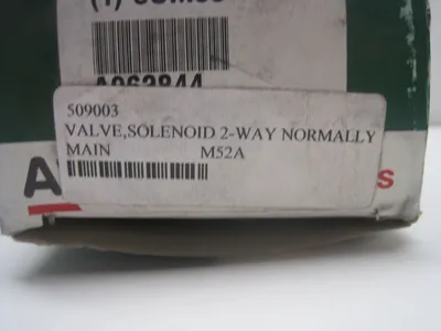 New Asco A963844 Solenoid Valve
