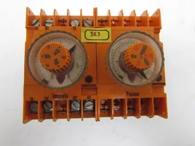 Schleicher SPZA 52 Repeat Cycle Timer 60Hrs/1000Sec Single Voltage 110-115V