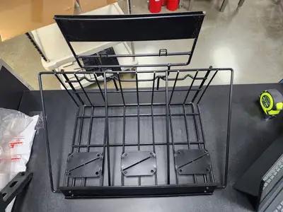 Used Newco Used Newco 111191 Airpot Black 3 Caddy Side by SIde Food, Restaurant, & Bakery Parts & Accessories Illinois US | Falcon Restaurant Supply #1376612