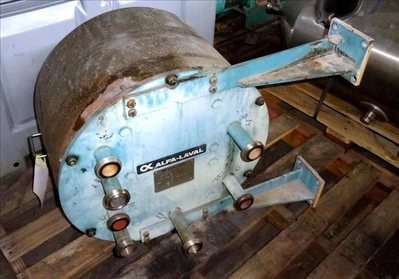 Alfa-Laval CT-6 Centritherm evaporator, 316SS.