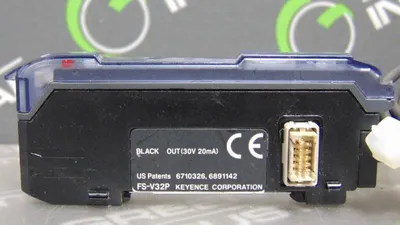 Keyence FS-V32P Photoelectric Fiber Optic Amplifier Used