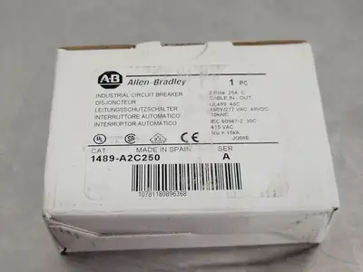 New | in-Stock ALLEN-BRADLEY 1489-A2C250 Switchgears British Columbia CA | Lenmark #241435