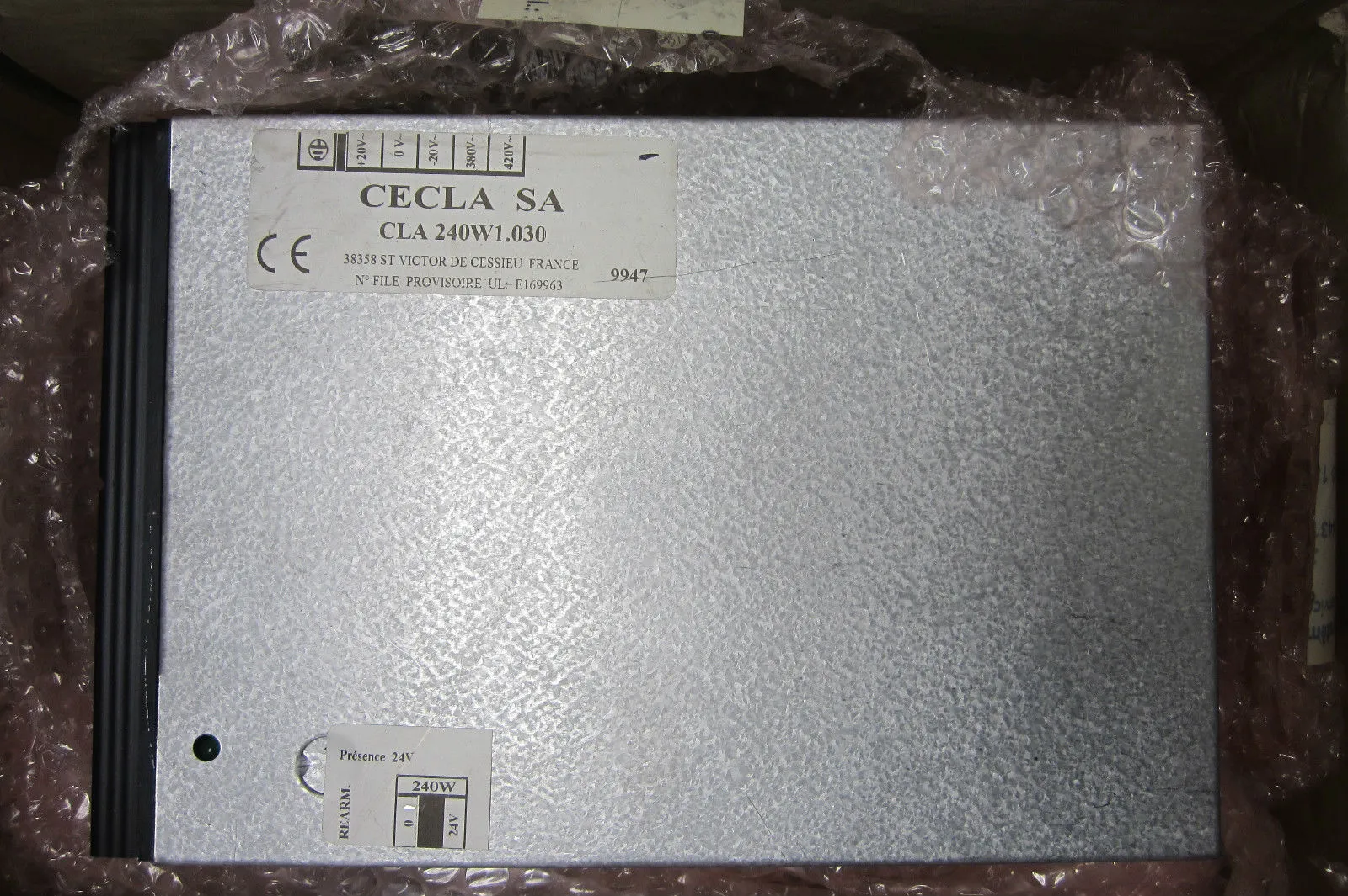 NEW CECLA SA CLA-240W1.030 POWER SUPPLY CLA240W1030