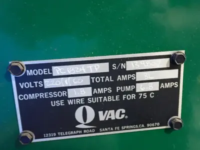 USED OVAC PC1824TP
