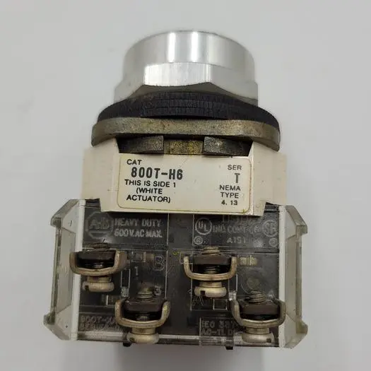 Used ALLEN BRADLEY ALLEN-BRADLEY 800T-H6 SELECTOR SWITCH Switch Parts | ND Industrial Surplus #1221552