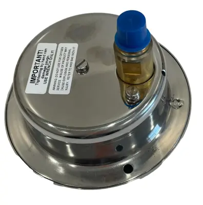 NEW MARSH/BELLOFRAM W6048 GAUGE 3.5 PAPR-F 1/4 NPT 0/100 PSI